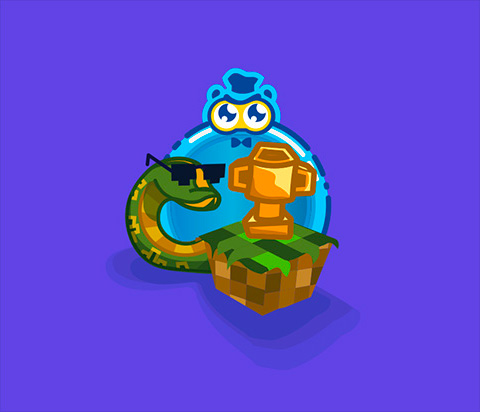 Змея с кубком